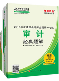 2015年注冊會(huì)計(jì)師“夢想成真”輔導(dǎo)書五冊通關(guān)-審計(jì)