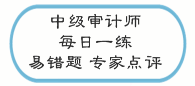 中級審計師考試易錯題專家點評