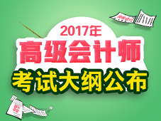 2017年高級會計師考試《高級會計實務(wù)》考試大綱