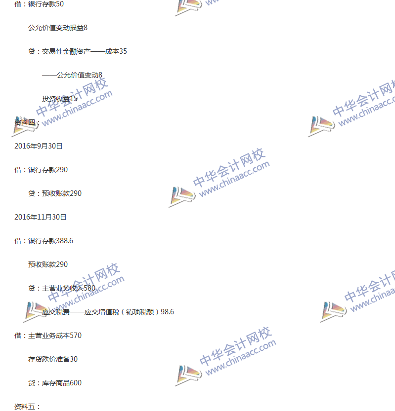 2017年中級會計職稱《中級會計實(shí)務(wù)》第14章精選練習(xí)題