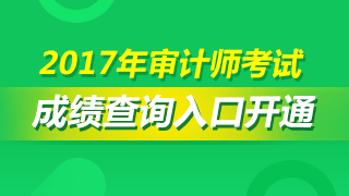 2017年審計師成績查詢?nèi)肟? width=