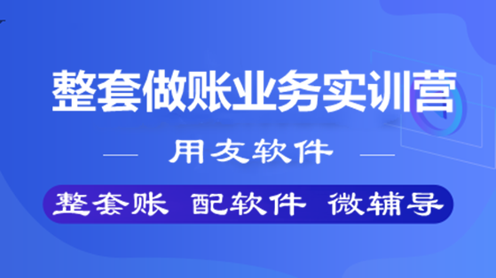 整套做賬業(yè)務(wù)實訓營