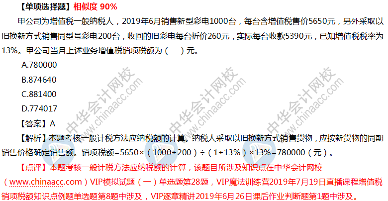 2019中級會計職稱VIP簽約特訓(xùn)計劃《經(jīng)濟(jì)法》考試情況分析