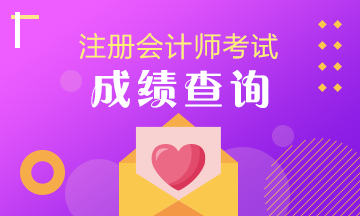 2019注會成績什么時候公布？