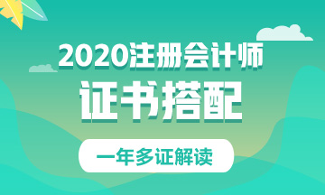 原來這些證書可以和注會一起考！