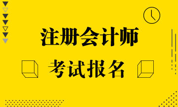 趕快了解新疆2020年注冊會計(jì)師報(bào)名時間！