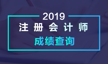 吉林2019年注會(huì)考試成績查詢?nèi)肟陂_通啦！