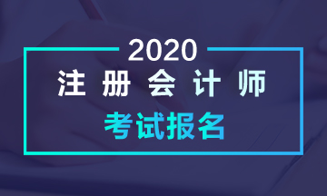 安徽合肥2020注冊會計師的報考要求是什么？