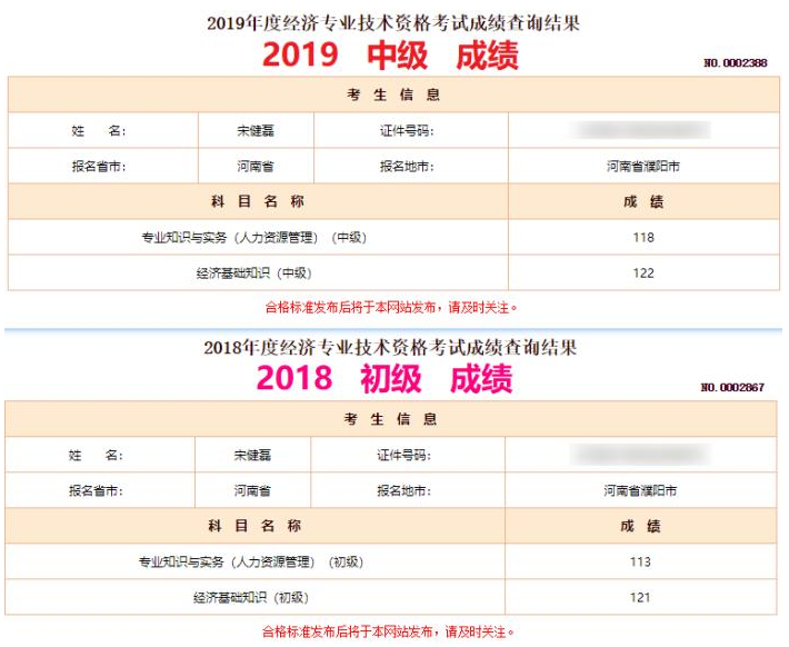 感謝正保會計(jì)網(wǎng)校助我連續(xù)兩年120分通過初、中級經(jīng)濟(jì)師！