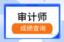 中級審計(jì)師成績查詢