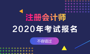 陜西咸陽注冊會計(jì)師考試報名時間