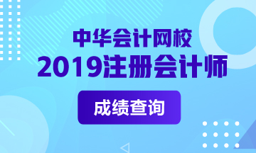 2019年河南cpa成績(jī)查詢