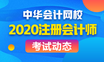 山東2020年注會(huì)什么時(shí)候考試？