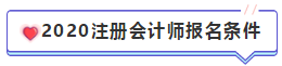 【匯總篇】2020年注冊會(huì)計(jì)師報(bào)名時(shí)間和報(bào)名條件 