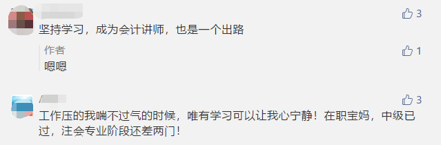 寶媽故事：半路出家的財(cái)會(huì)人2年拿下中級(jí)會(huì)計(jì)證書！