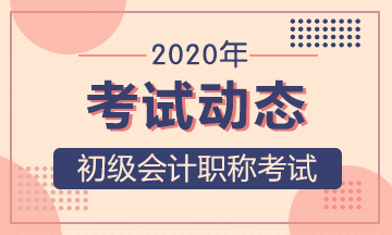 河南2020會(huì)計(jì)初級(jí)考試時(shí)間