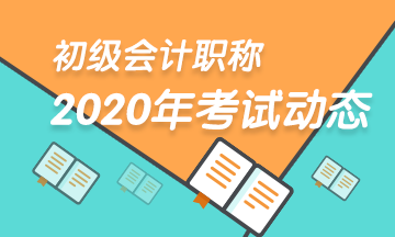 2020初級會計(jì)職稱考試