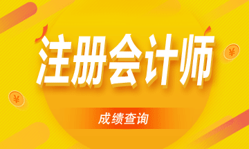 北京注冊會(huì)計(jì)師考試2020年成績查詢時(shí)間公布了嗎？