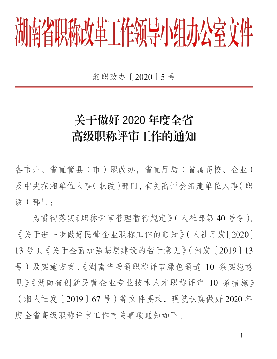 郴州市2020高級經(jīng)濟(jì)師評審工作通知