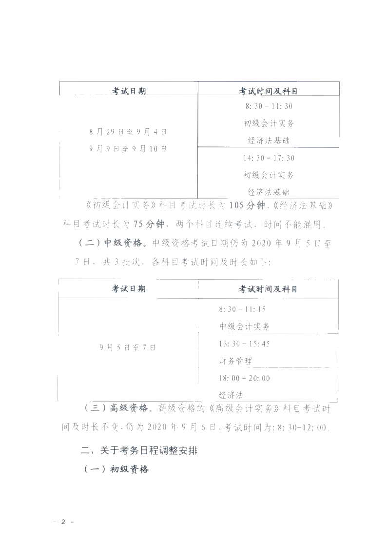 廣東省梅州市確定初級(jí)會(huì)計(jì)考試時(shí)間及準(zhǔn)考證打印時(shí)間！