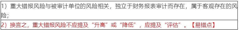 2020年注會考生收藏！注會《審計》易錯高頻考點來了！