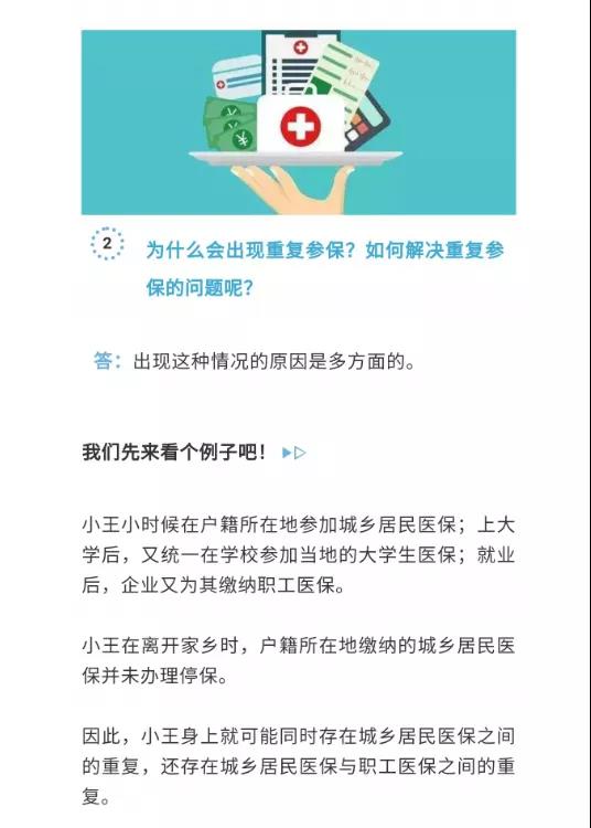 重復參保繳費能不能享受雙重報銷待遇？答案是……