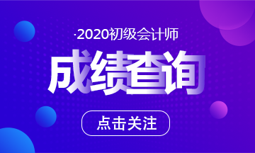 2020湖南初級會計(jì)考試成績查詢時(shí)間公布了嗎？