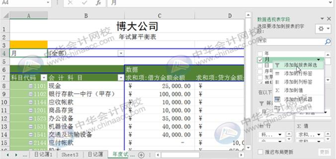 如何用Excel編制試算平衡表？操作方法送給你！