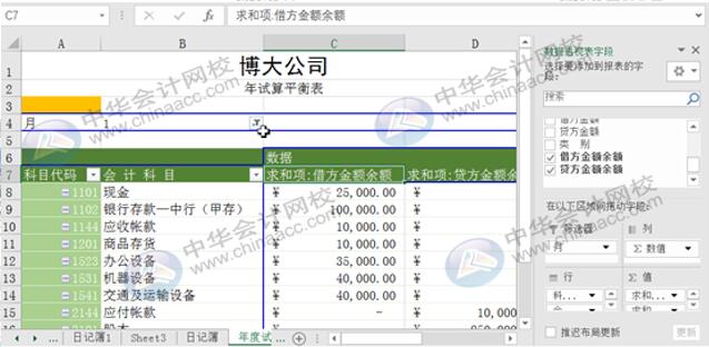 如何用Excel編制試算平衡表？操作方法送給你！