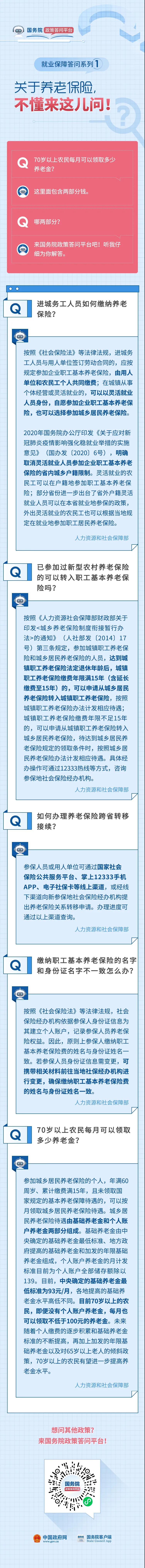 養(yǎng)老保險(xiǎn)跨省轉(zhuǎn)移怎么辦理？70歲以上農(nóng)民每月可領(lǐng)多少養(yǎng)老金？