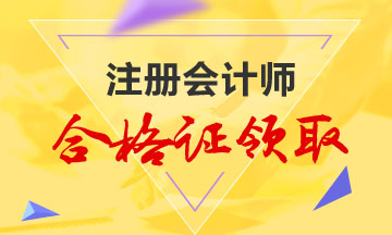 合肥2020年注會專業(yè)階段合格證領(lǐng)取時間