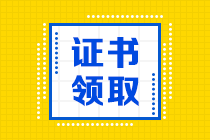 山東2020初中級經(jīng)濟師證書領(lǐng)取時間公布了嗎？