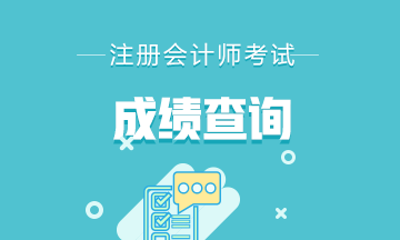 山東青島2020年注冊會計師成績查詢時間確定了！