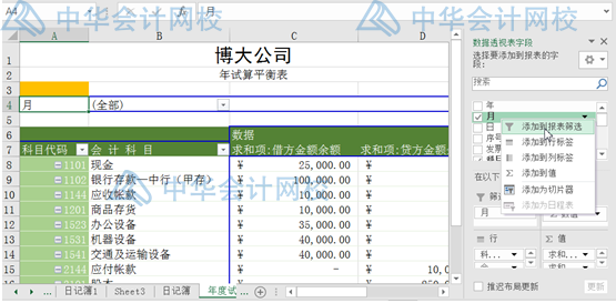 超簡單，用Excel編制試算平衡表，會計(jì)都要會呀！