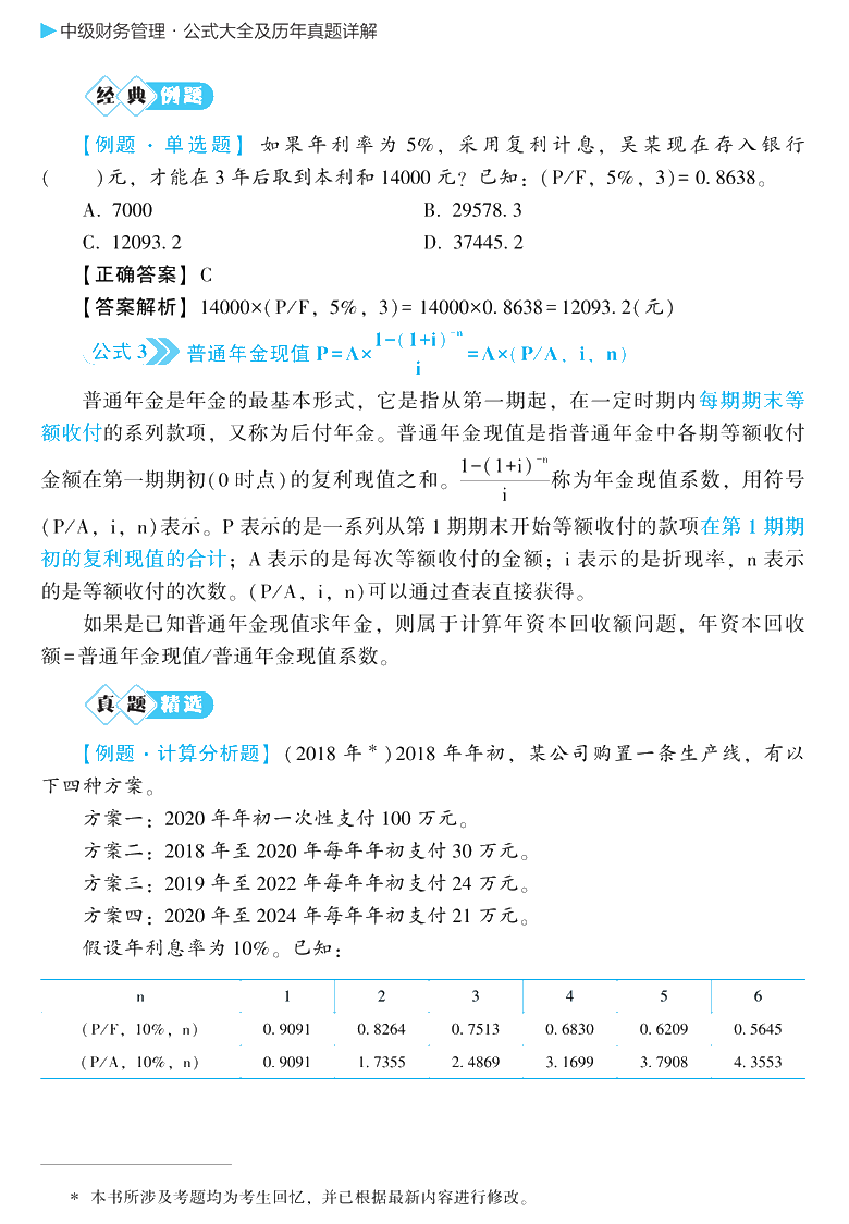 問：中級會計職稱財管公式記不住、記住不會用怎么辦？