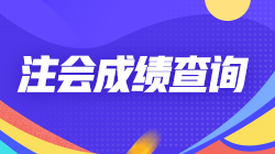 甘肅2021年cpa成績查詢時間來啦！