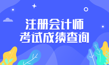 2021年安徽注冊(cè)會(huì)計(jì)師成績查詢?nèi)肟陂_通了！快來查分吧！