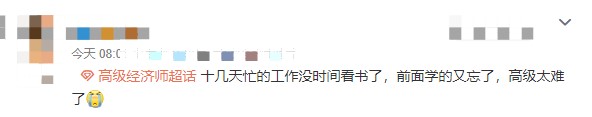 備考高級經(jīng)濟(jì)師一邊學(xué)習(xí)新知識 一邊卻又在慢慢遺忘...