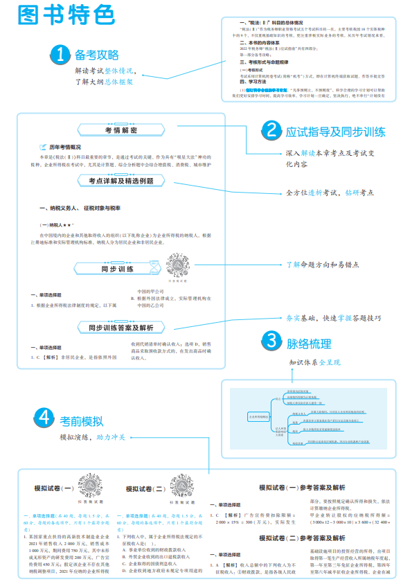 稅法二應(yīng)試指南圖書特色