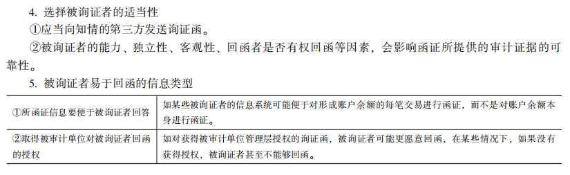 2022注冊會計師考試考點總結【8.27審計】