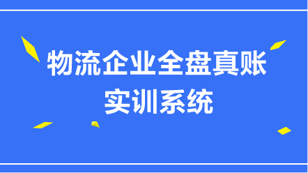 物流企業(yè)全盤真賬實訓(xùn)系統(tǒng)