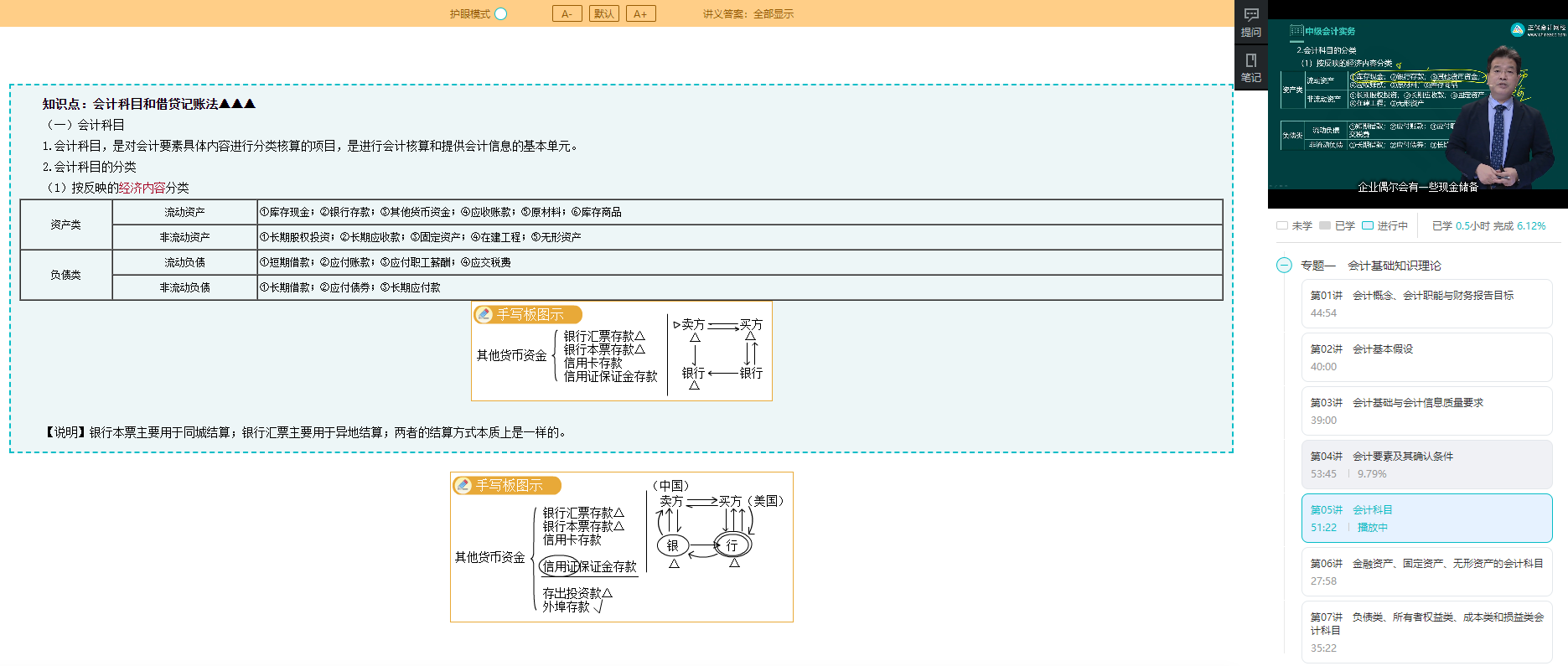 聽中級(jí)會(huì)計(jì)職稱網(wǎng)課的正確姿勢(shì)！