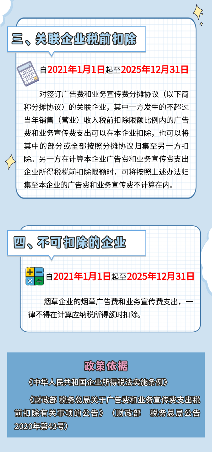 廣告費和業(yè)務(wù)宣傳費支出稅前扣除