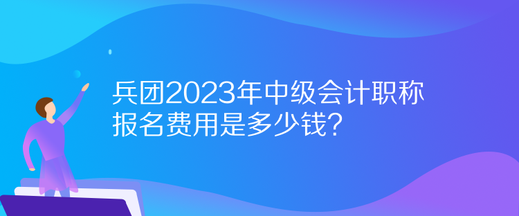 兵團(tuán)2023年中級(jí)會(huì)計(jì)職稱報(bào)名費(fèi)用是多少錢？