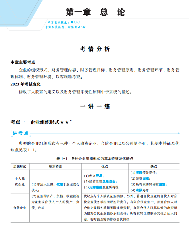 2023年中級(jí)會(huì)計(jì)職稱財(cái)務(wù)管理《經(jīng)典題解》搶先試讀