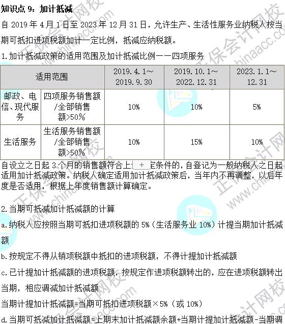 2023注會(huì)《稅法》基礎(chǔ)階段易混易錯(cuò)知識點(diǎn)（九）