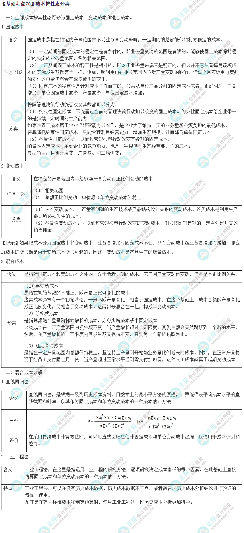 2023年注會《財管》基礎(chǔ)階段必學(xué)知識點