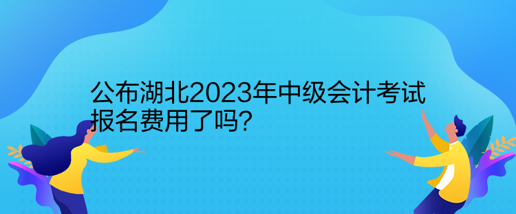 公布湖北2023年中級(jí)會(huì)計(jì)考試報(bào)名費(fèi)用了嗎？