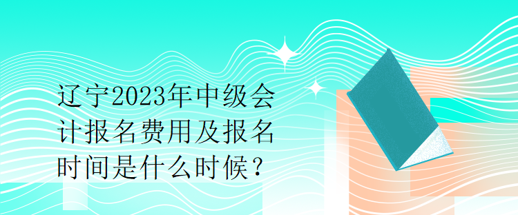 遼寧2023年中級(jí)會(huì)計(jì)報(bào)名費(fèi)用及報(bào)名時(shí)間是什么時(shí)候？