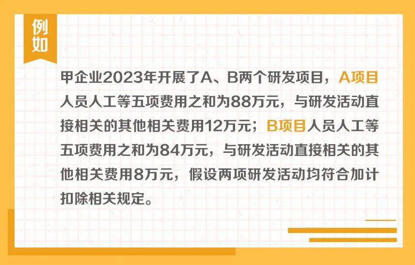 舉例說明：研發(fā)費用加計扣除“其他相關費用”限額計算方法,